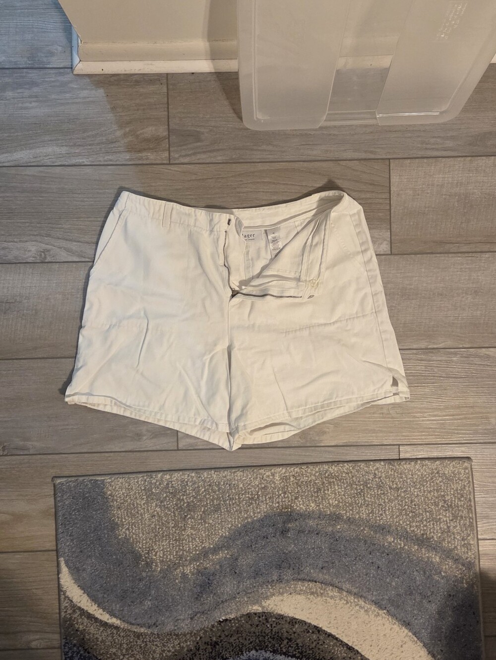 Liz Claiborne White Denim Shorts